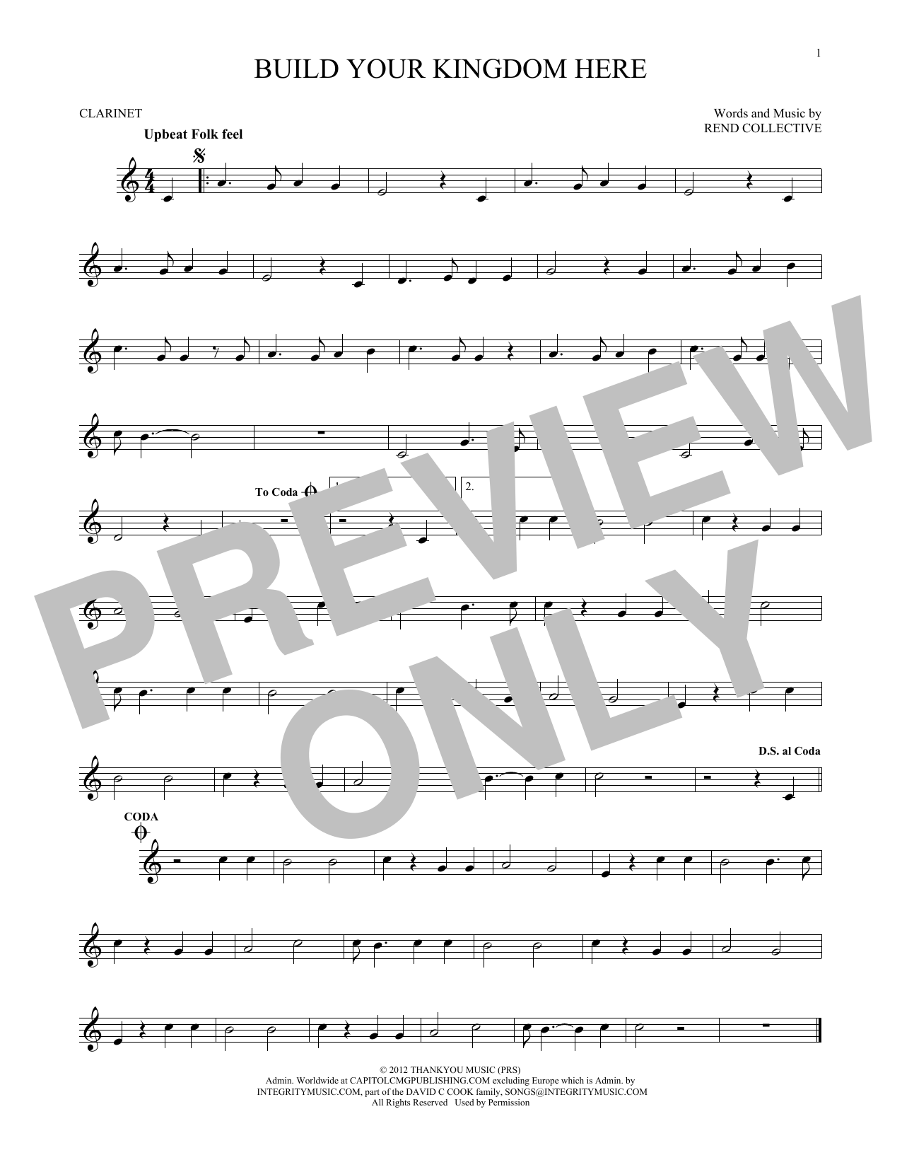 Product gallery: Page 1 of 1 Build Your Kingdom Here, Rend Collective