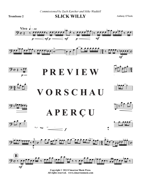 Product gallery: Page 7 of 8 Slick Willy , , (Duet: Trombone)