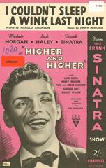 cover: I Couldn't Sleep A Wink Last Night, Frank Sinatra