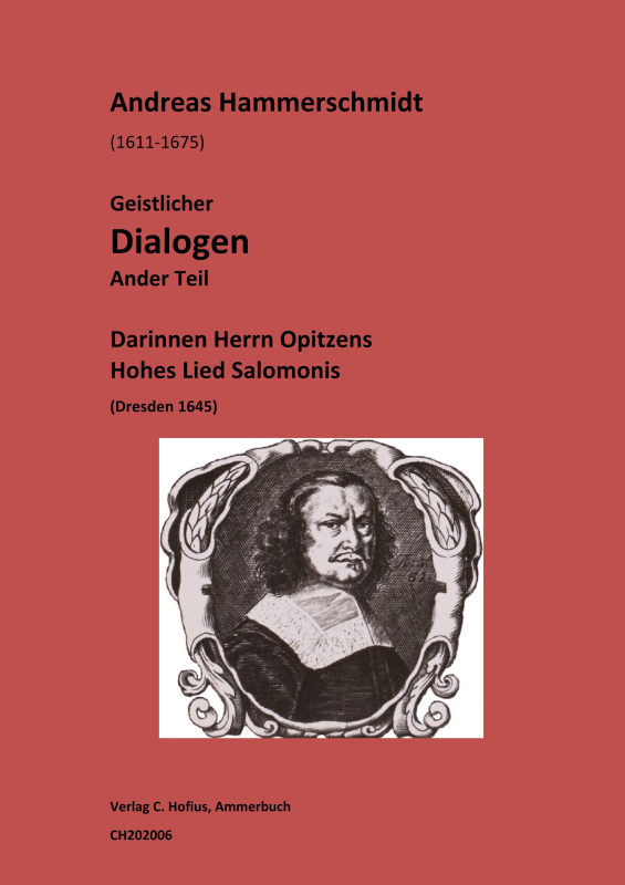cover: Geistlicher Dialogi Ander Teil, , (Gemischtes Ensemble 1-2 Vokalstimmen, 2 Violinen und BC)