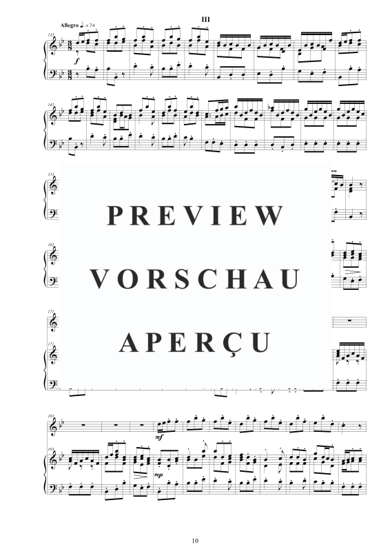 Produktgalerie: Seite 11 von 11 Oboe Concerto No.11 in B-Dur Op.9, , Oboe Solo und Cembalo/Klavier