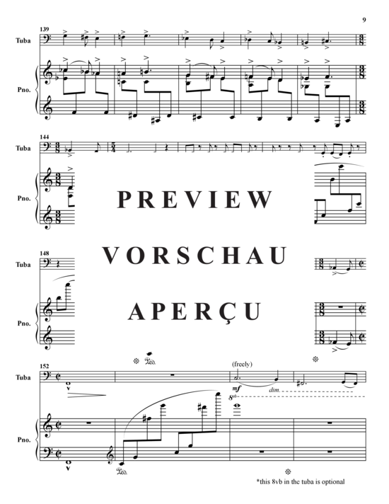 Product gallery: Page 10 of 21 Chant , , (tuba + piano)