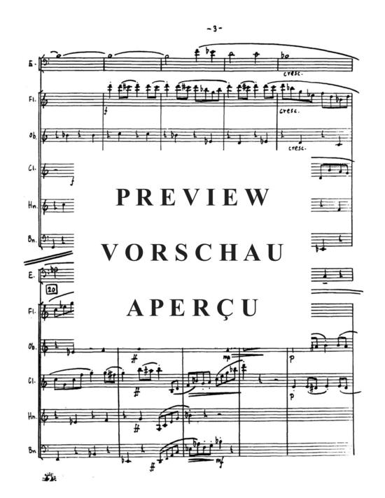 Produktgalerie: Seite 5 von 21 Sextet , , (Gemischtes Ensemble für Holzbläser Quintett + Euphonium Solo)