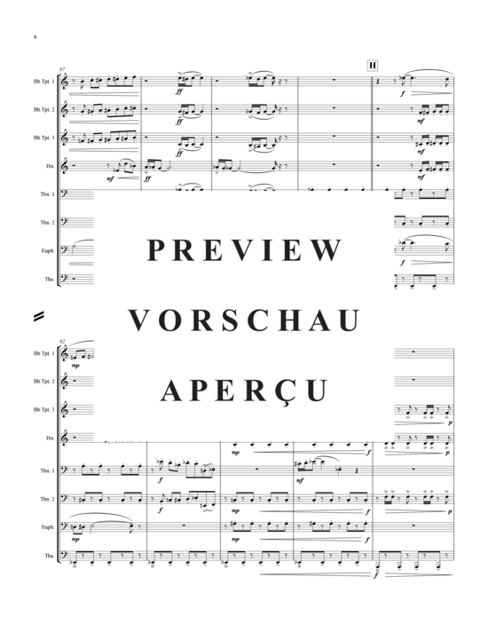 Product gallery: Page 9 of 21 Prelude, Elegy, Rondo Scherzino , , (Brass Ensemble)