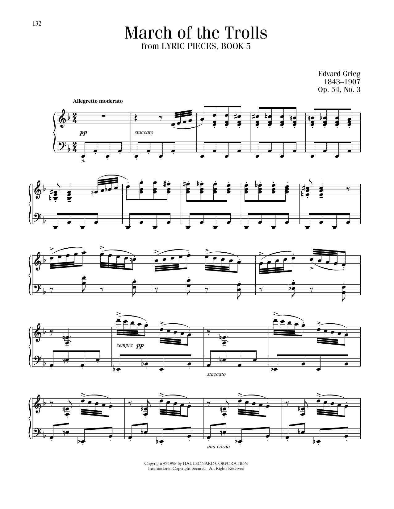 Produktbild zu: March Of The Trolls, Op. 54, No. 3