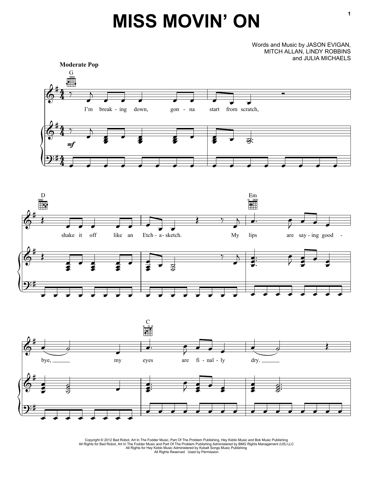 Produktbild zu: Miss Movin' On