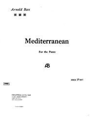 cover: Mediterranean, Arnold Bax