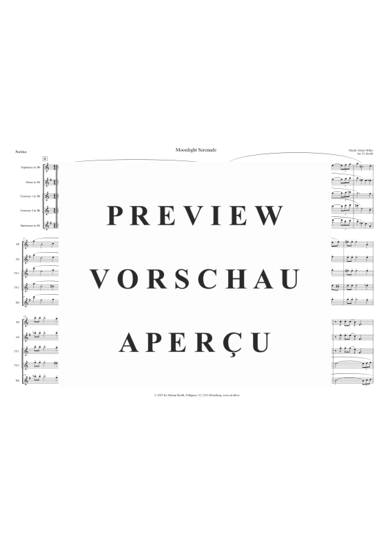 Product gallery: Page 3 of 9 Moonlight Serenade, , Saxophone Quintet