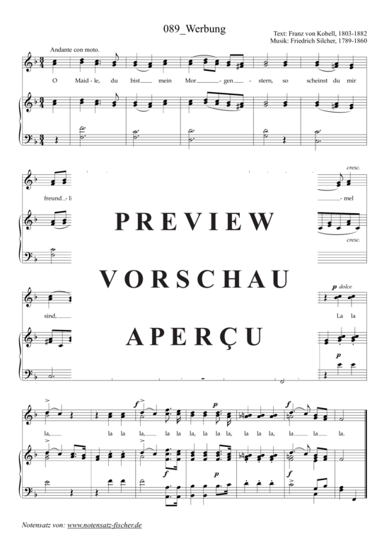 Product gallery: Page 2 of 3 Werbung , , (voice + piano)