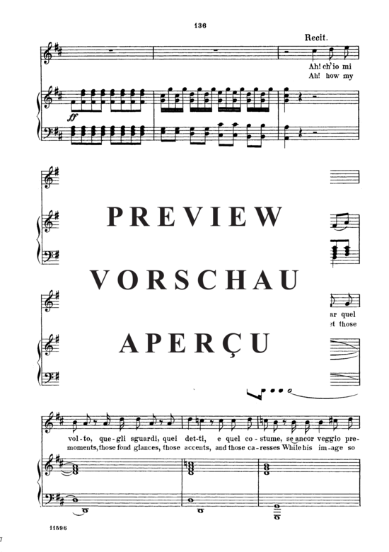 Product gallery: Page 4 of 13 Se il ciel mi divide, Parisotti, Alessandro, Medium Voice and Piano