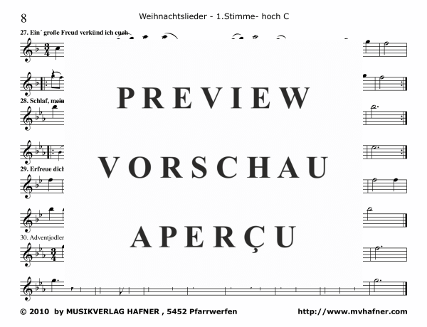 Product gallery: Page 11 of 11 Weihnachtslieder, , (Mixed ensemble)