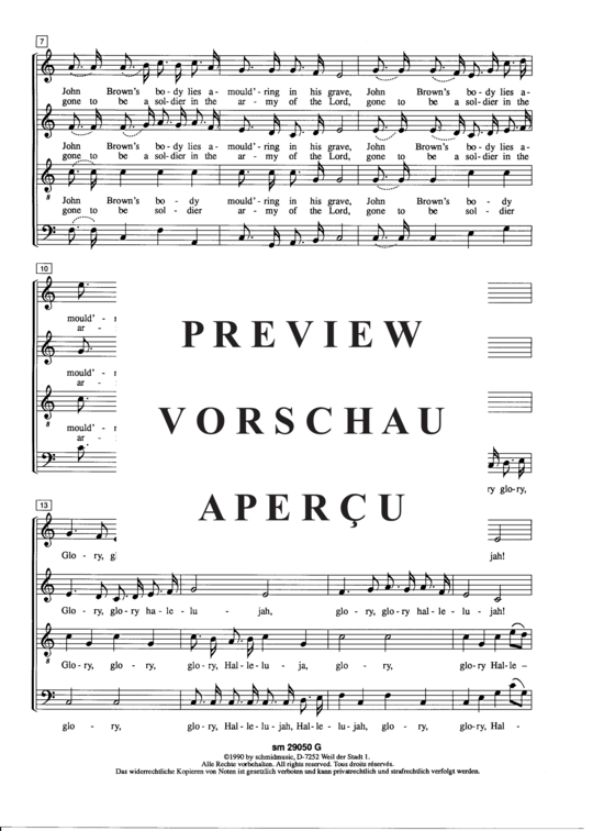 gallery: John Browns Body , , (Gemischter Chor)