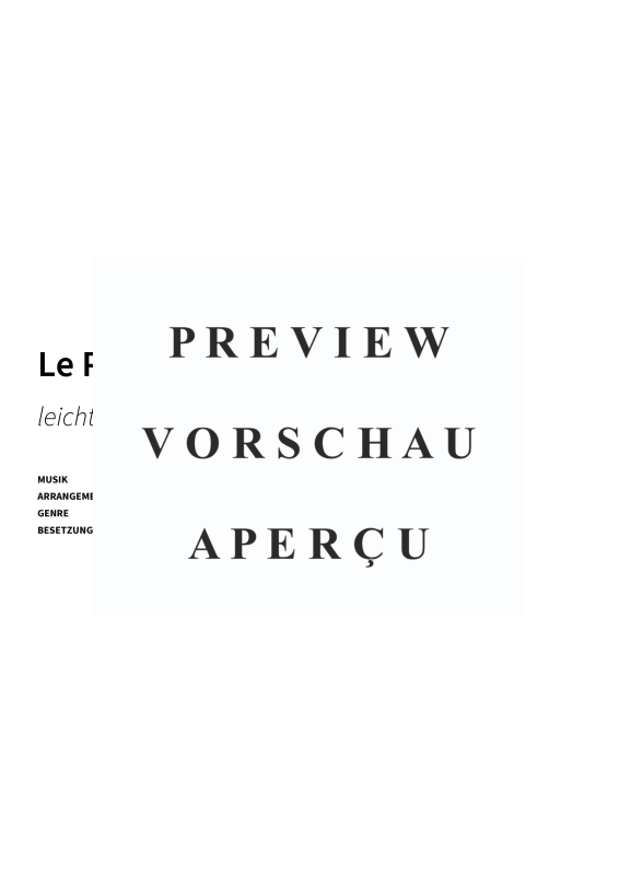 Produktgalerie: Seite 3 von 5 Le Piccadilly - leicht spielbare Klavierfassung in F-Dur, , Klavier Solo