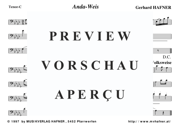 gallery: Anda-Weis - Übers Loatal, , (Blechbläser Quartett)
