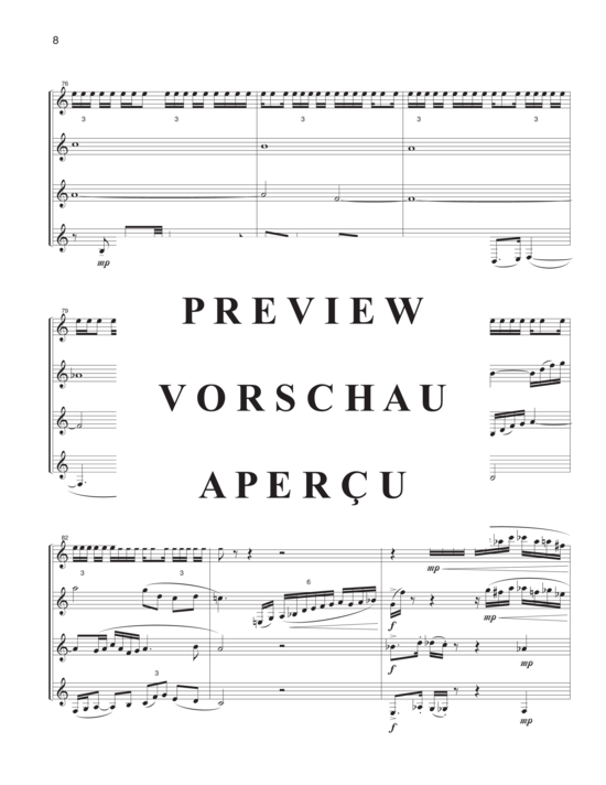 Product gallery: Page 11 of 21 Cosmic Portraits , , (flute, clarinet, alto saxophone and tenor saxophone)