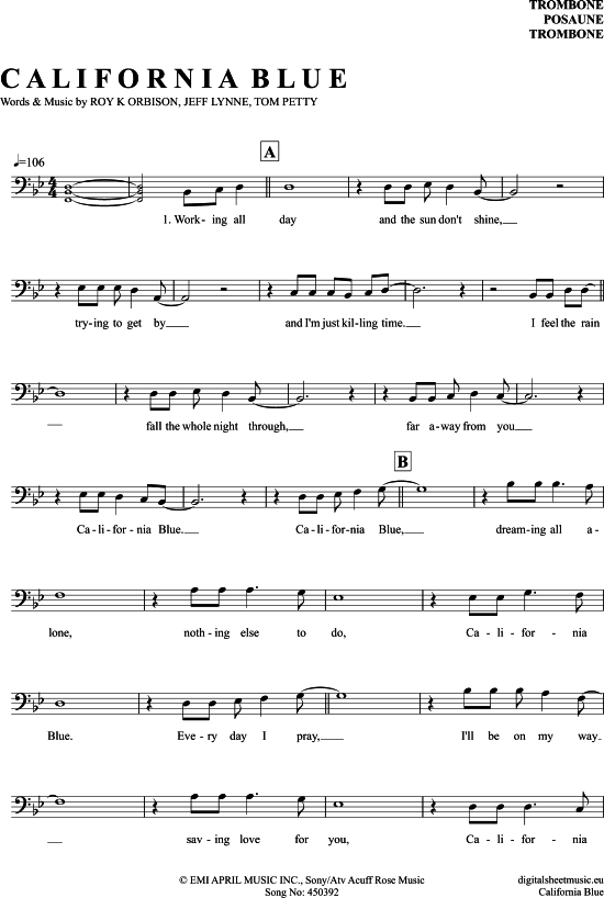 Product picture to: California Blue Roy Orbison