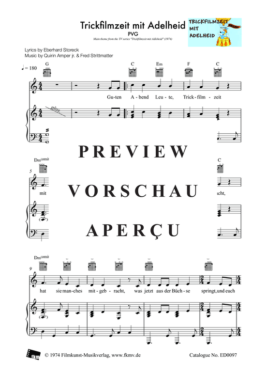 Produktgalerie: Seite 4 von 6 Trickfilmzeit mit Adelheid, , Klavier und Gesang