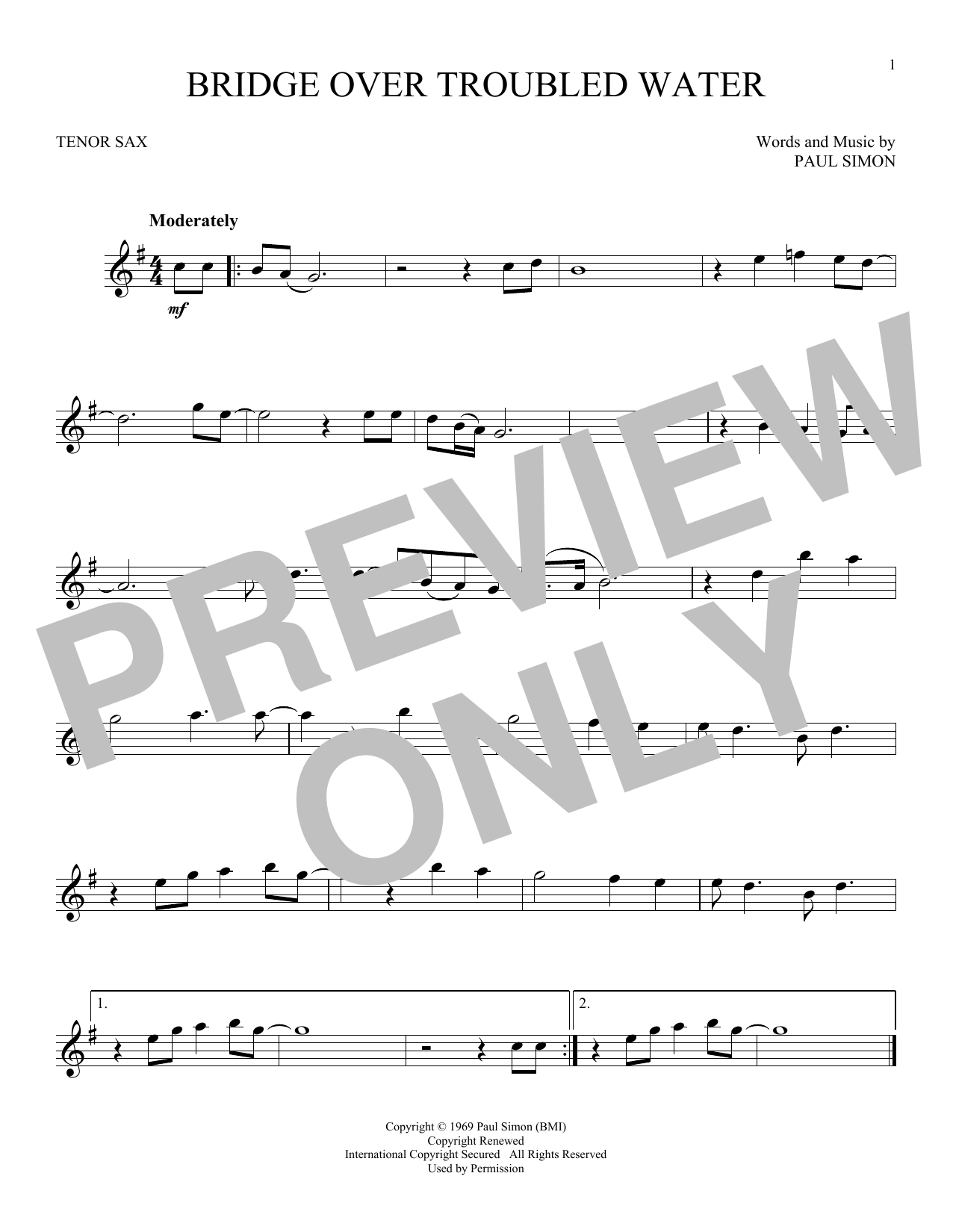 Product gallery: Page 1 of 1 Bridge Over Troubled Water, Simon & Garfunkel