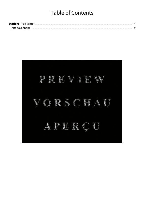 Produktgalerie: Seite 5 von 11 Stations - Gentle Melodies for Weddings, Church, and Other Occasions, , Altsaxophon und Klavier