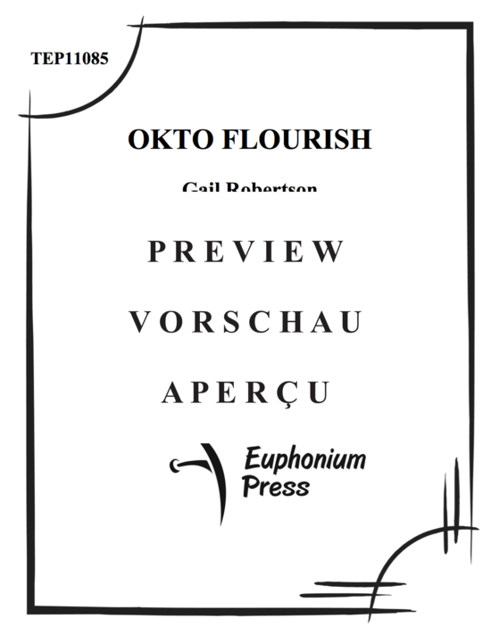 Produktgalerie: Seite 2 von 21 Okto Flourish , , (Brass Band 2x Bariton, 2x Euphonium + 4x Tuba)