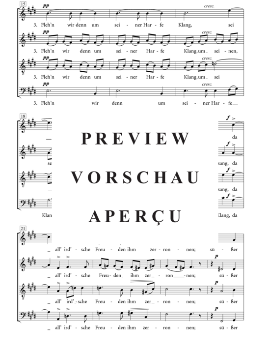 Product gallery: Page 4 of 5 Nachruf an Walter von der Vogelweide , , (mixed choir)