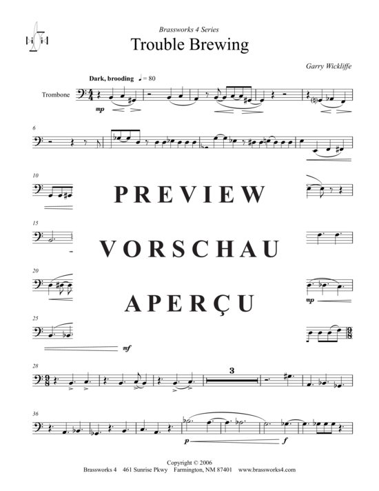 Produktgalerie: Seite 14 von 15 Trouble Brewing , , (Blechbläserquintett)