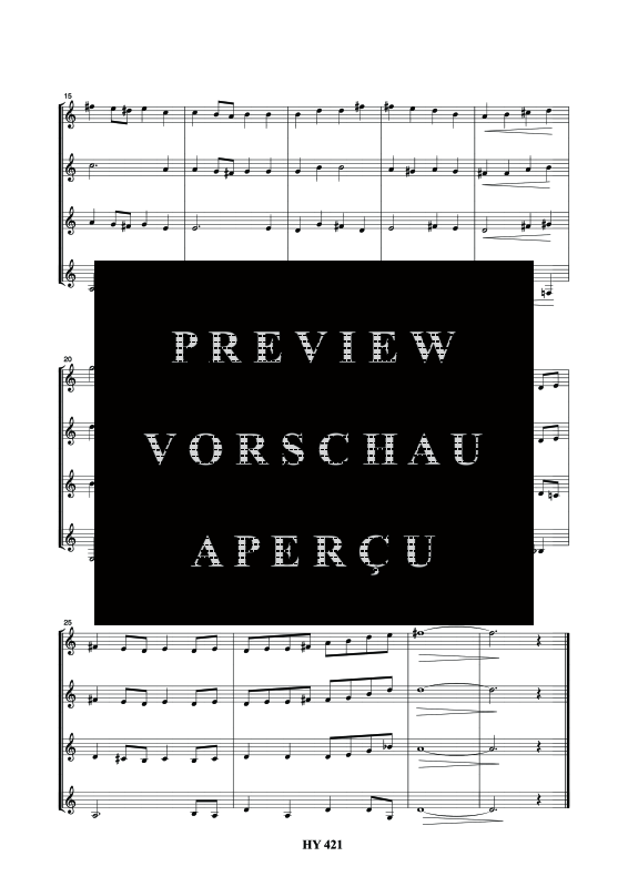 gallery: Abendsegen, , (Horn Quartett)
