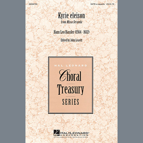 cover: Kyrie Eleison, Hans Leo Hassler, Chor