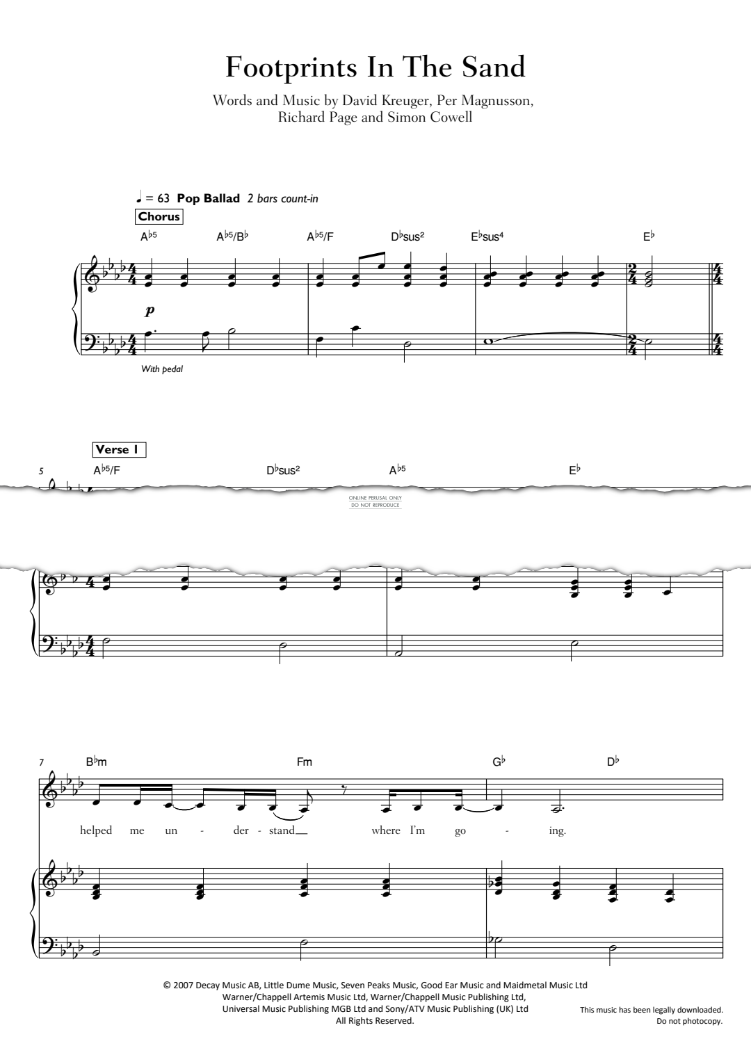 gallery: Footprints In The Sand, Leona Lewis