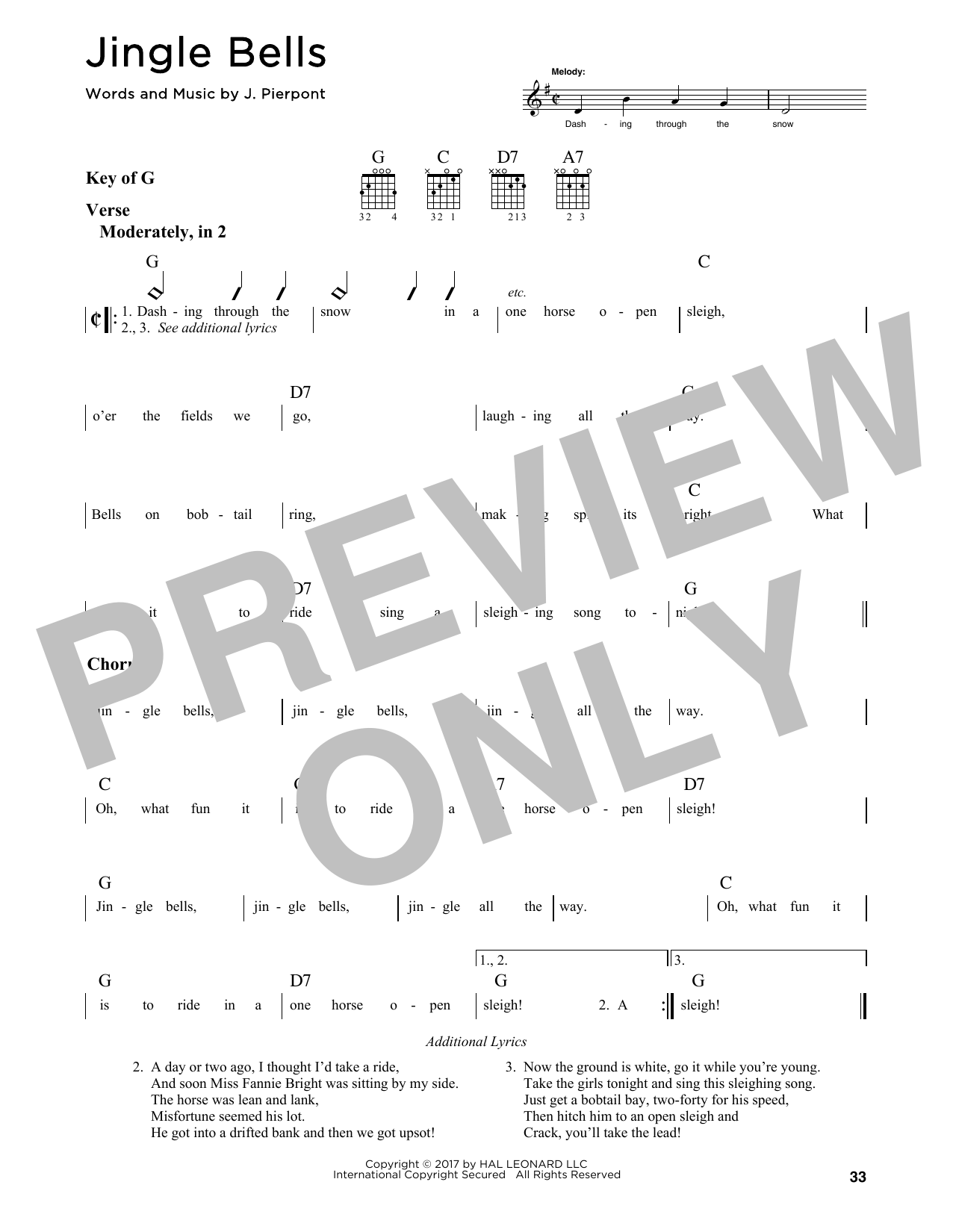 Product gallery: Page 1 of 1 Jingle Bells, J. Pierpont