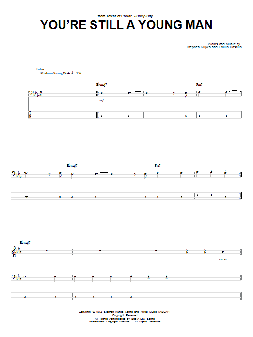 Produktgalerie: Seite 1 von 1 You're Still A Young Man, Tower Of Power, E-Bass