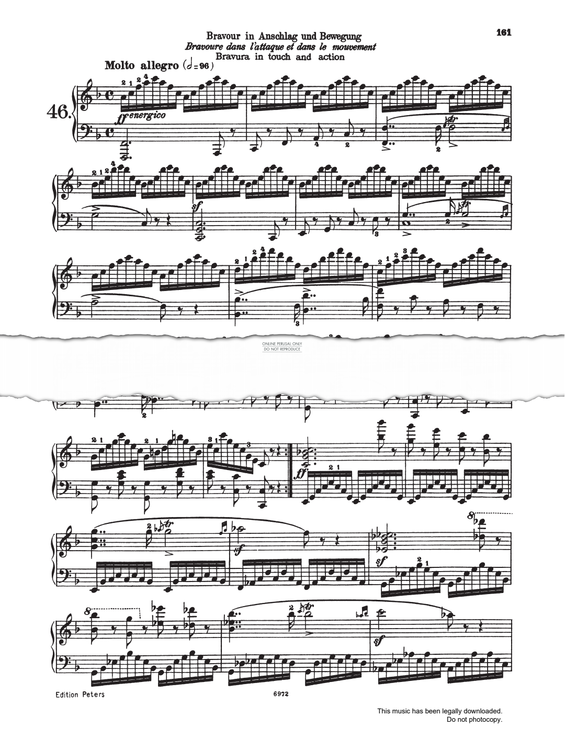 Product picture to: Molto Allegro Study (Op. 740, No.46)
