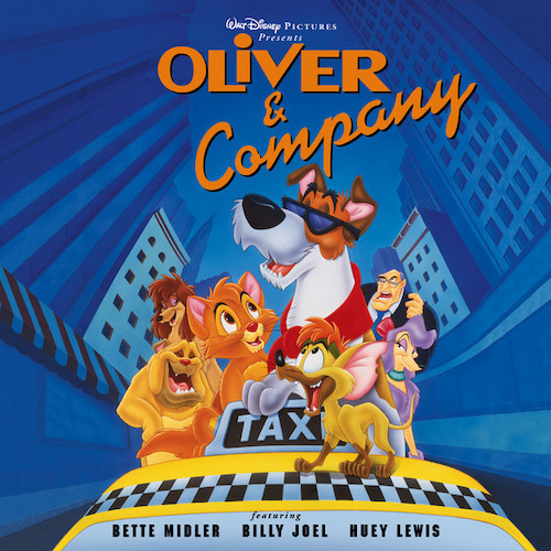 cover: Perfect Isn't Easy (from Oliver & Company), Bruce Sussman, Klavier