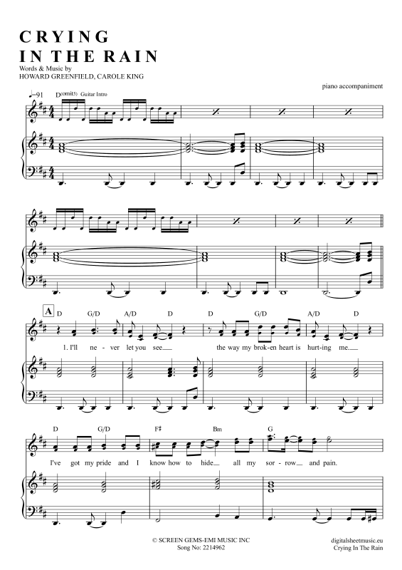 Produktbild zu: Crying In The RainA-Ha