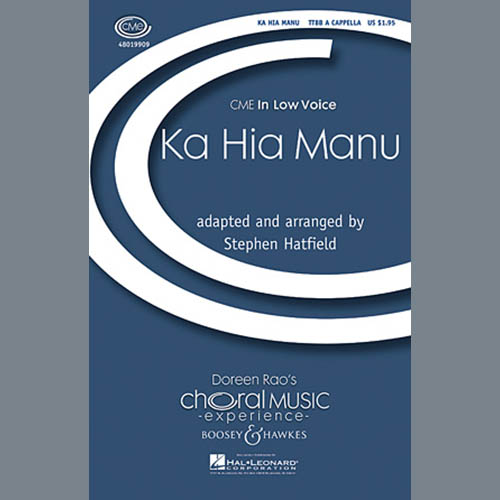 cover: Ka Hia Manu, Stephen Hatfield, Chor