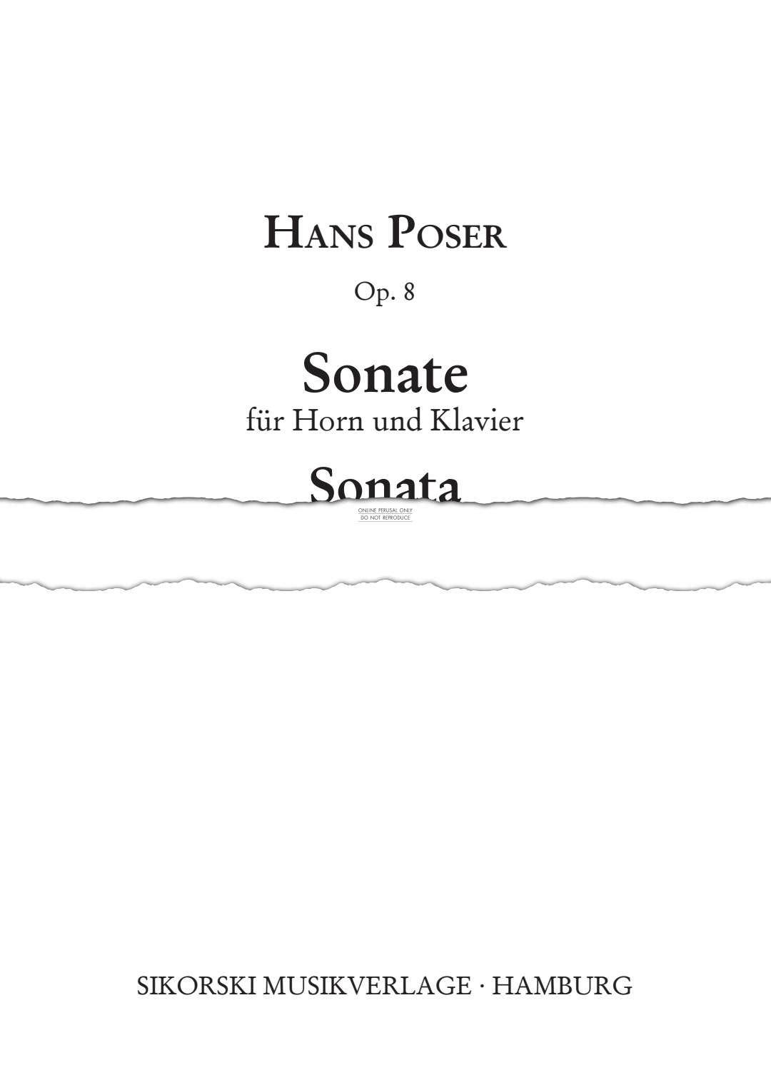 Product picture to: Sonata