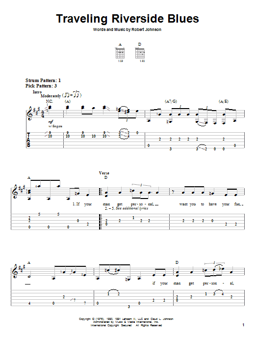 Produktbild zu: Traveling Riverside Blues