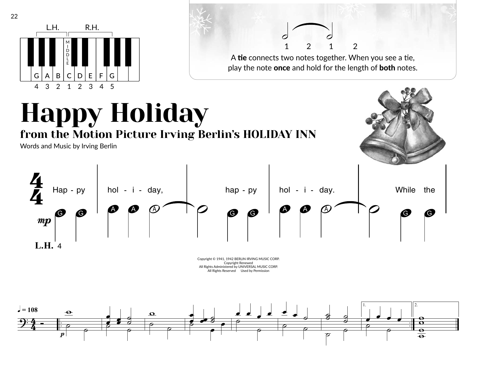 Produktbild zu: Happy Holiday (arr. Brittany McCorriston)