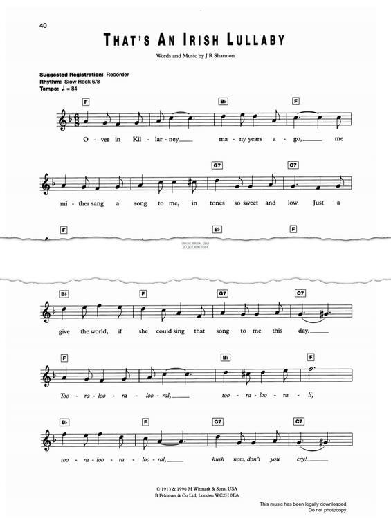 Produktgalerie: Seite 1 von 1 That's An Irish Lullaby, James Royce Shannon, Gesang, Gitarre, Keyboard