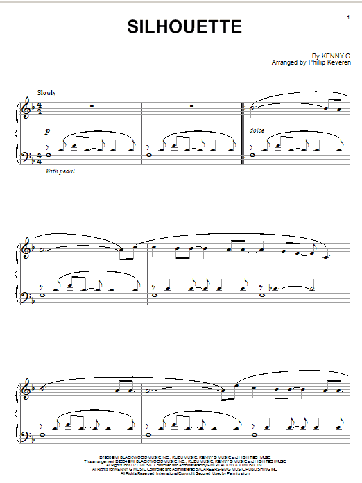 Produktbild zu: Silhouette (arr. Phillip Keveren)