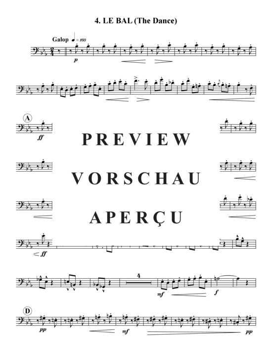 Produktgalerie: Seite 15 von 21 Jeux d'Enfants Suite, 4 Sätze , , (Posaunen-Quartett) 