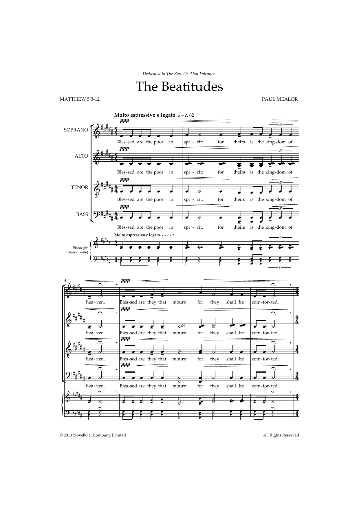 Produktbild zu: The Beatitudes