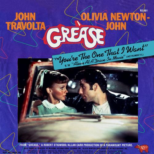 cover: You're The One That I Want, Olivia Newton-John, John Travolta, Olivia Newton-John and John Travolta, Klavier