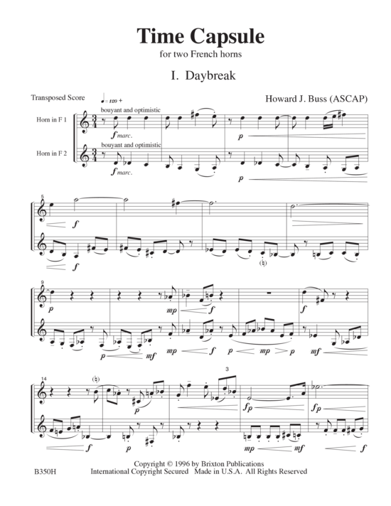 Produktbild zu: Time Capsule Howard J. Buss 