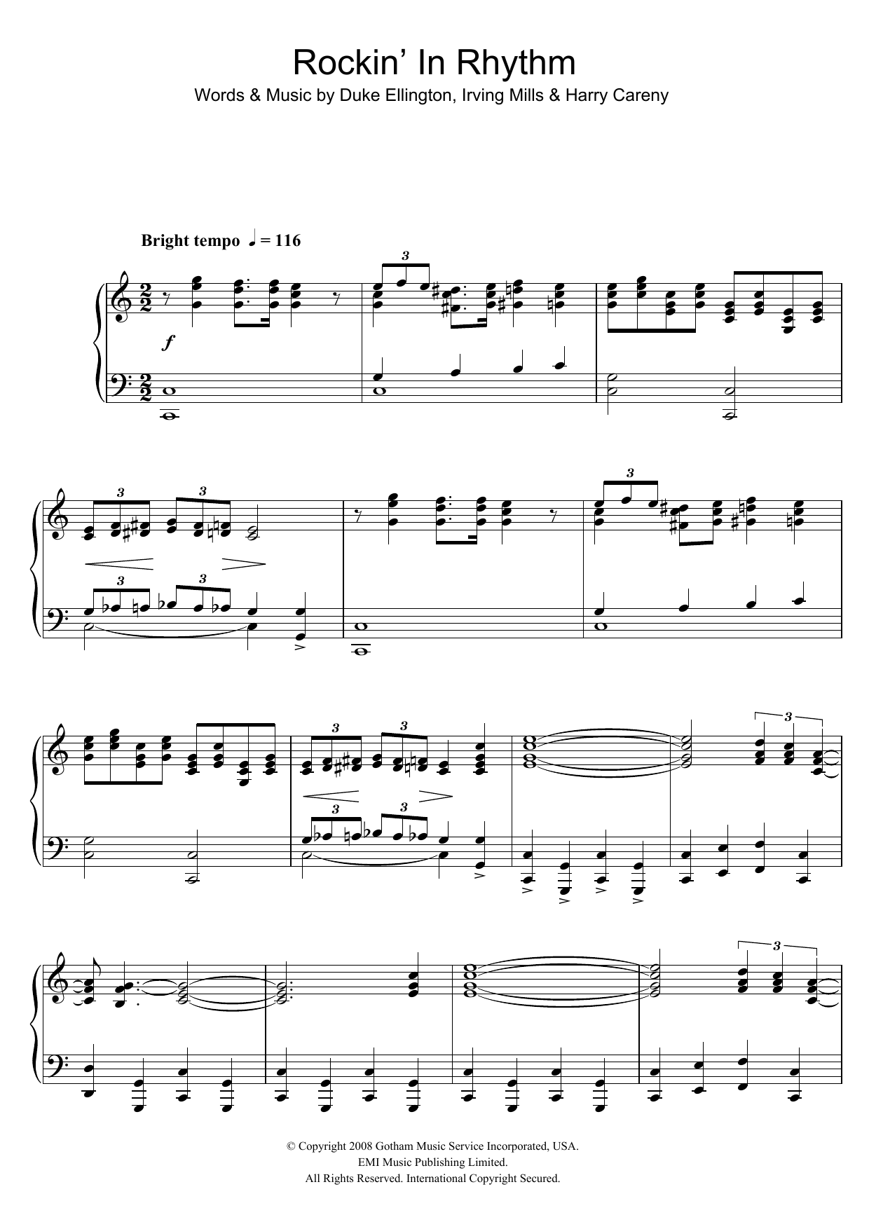 Product gallery: Page 1 of 1 Rockin' In Rhythm, Duke Ellington