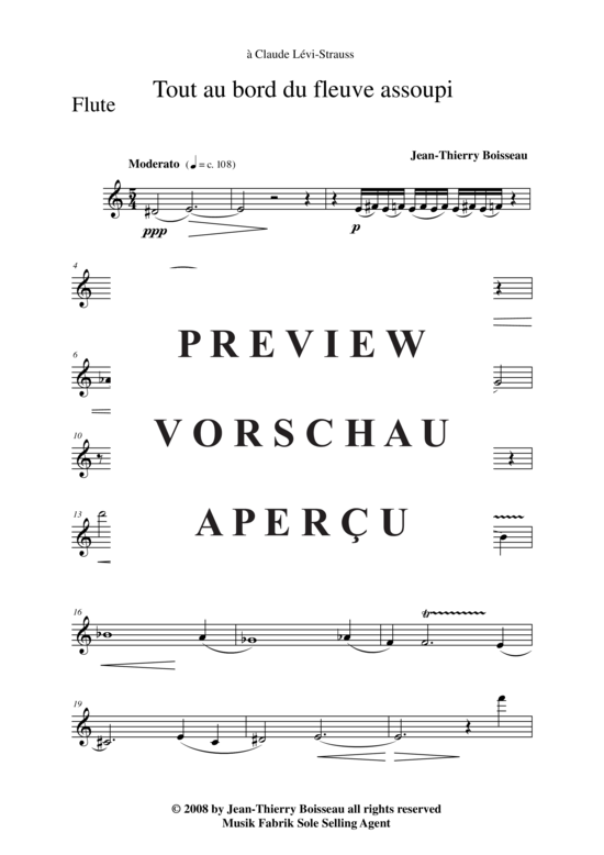 Product gallery: Page 9 of 10 Tout au bord du fleuve assoupi , , ( Duet for flute + marimba)