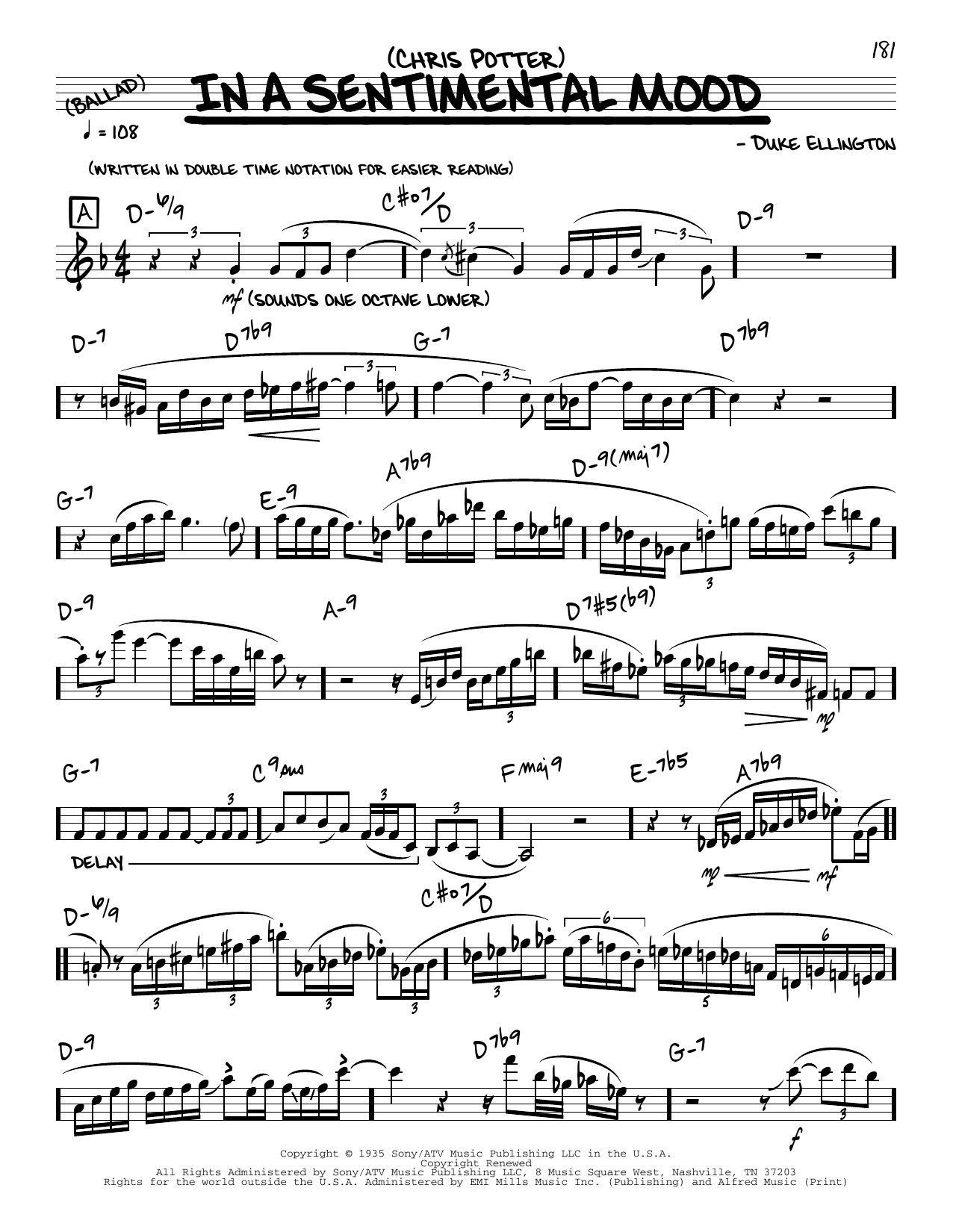 Produktbild zu: In A Sentimental Mood (solo only)