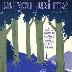 cover: Just You, Just Me, Jesse Greer