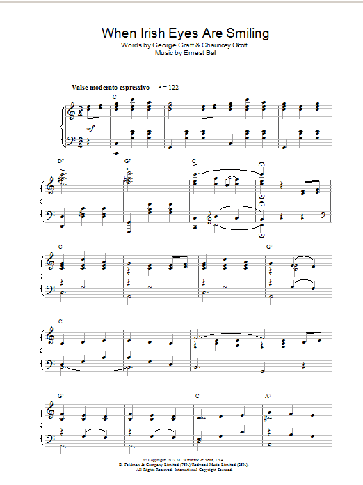 Produktbild zu: When Irish Eyes Are Smiling