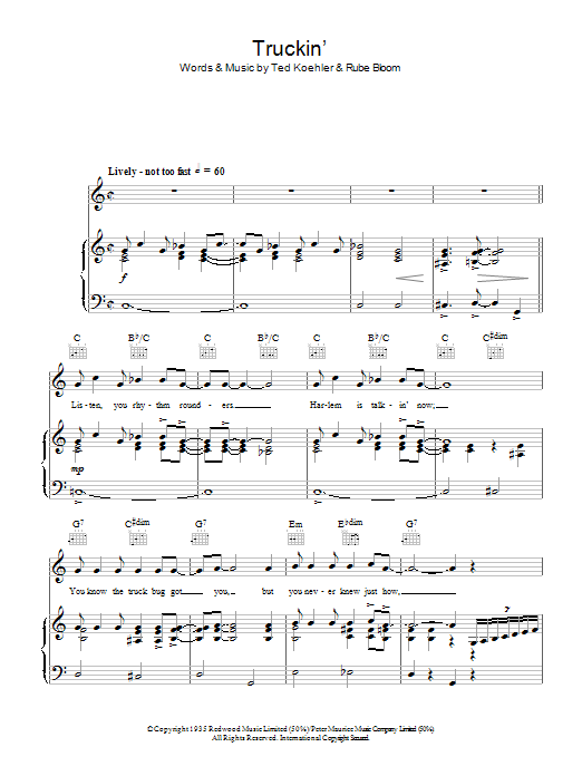 Product gallery: Page 1 of 1 Truckin', Thomas 'Fats' Waller